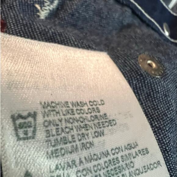 NWOT Dickies Men's Bib Overalls Utility Carpenter  in Dark Wash Size 36" x 30" - Picture 5 of 5